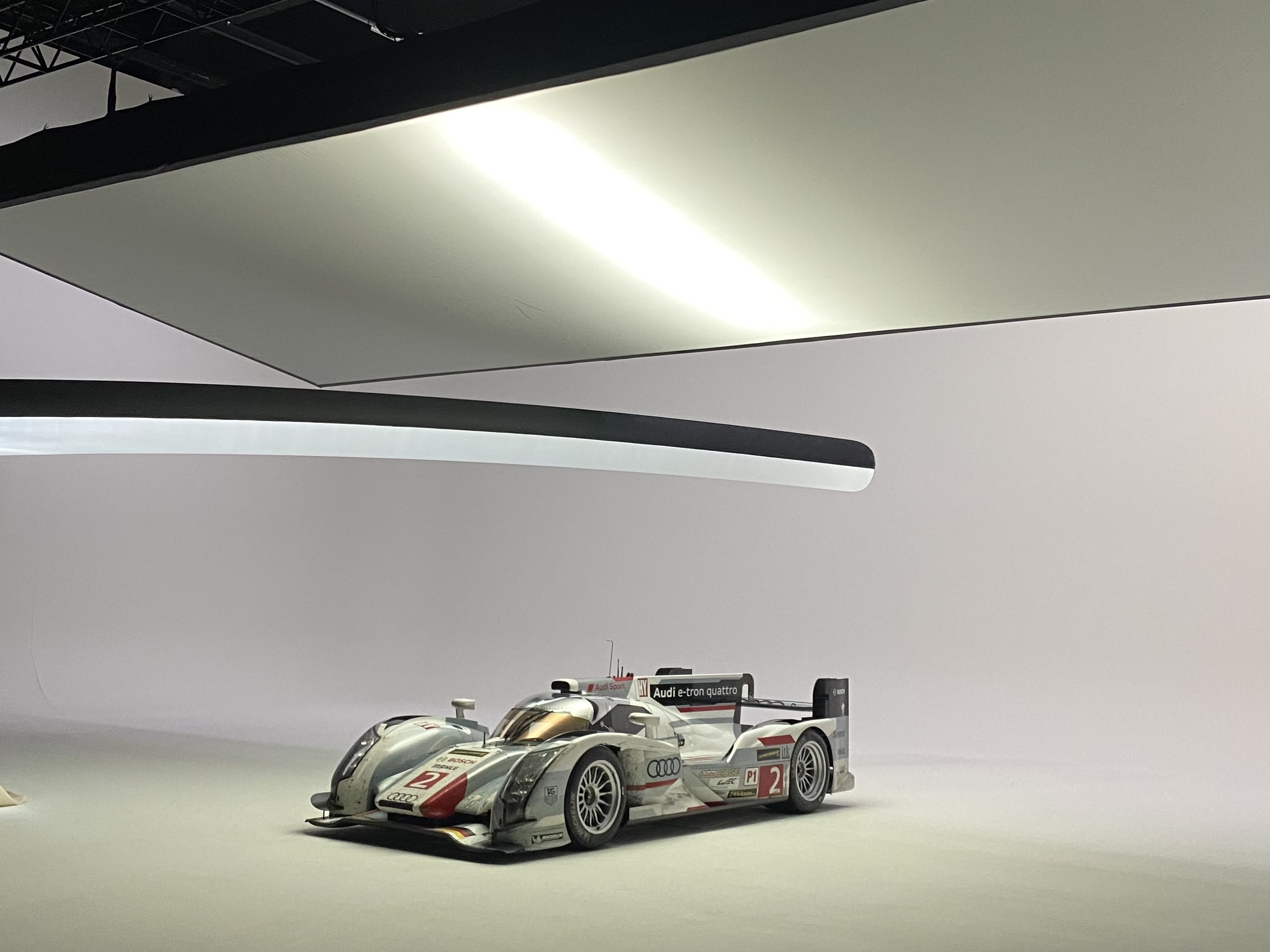 Audi R18 under the SkyLed surface